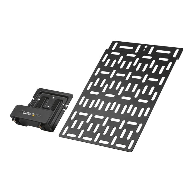 StarTech.com Support Universel pour Accessoire de Téléviseur - Support de Téléviseur et Mural Ajustable - Lecteurs Multimédias/routeur/modem/commutateurs AV et Rallonges/Apple TV - Support de Décodeur Caché derrière le Téléviseur - 11 Lb (5 kg) (MDBOXMNT)