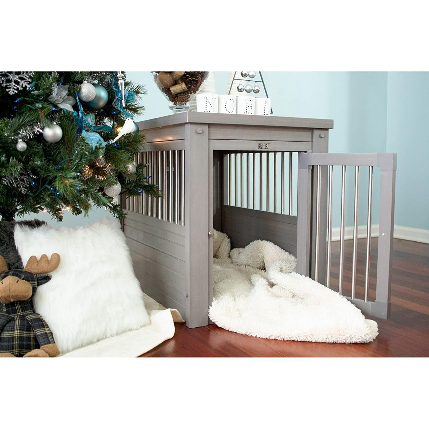 New Age Pet InnPlace Dog Crate Gray Extra Large