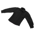 thumbnail image 3 of 1/6 Button Shirt for DID DML 12inch Male Action Figure Black, 3 of 6