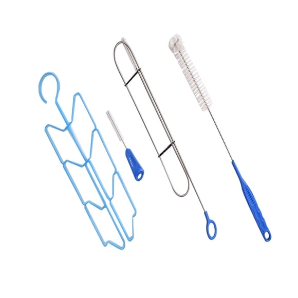 4 in 1 Hydration Pack Bladder Hanger for Cleaning Kit with Brushes for Bladder and Hose and Ventilation