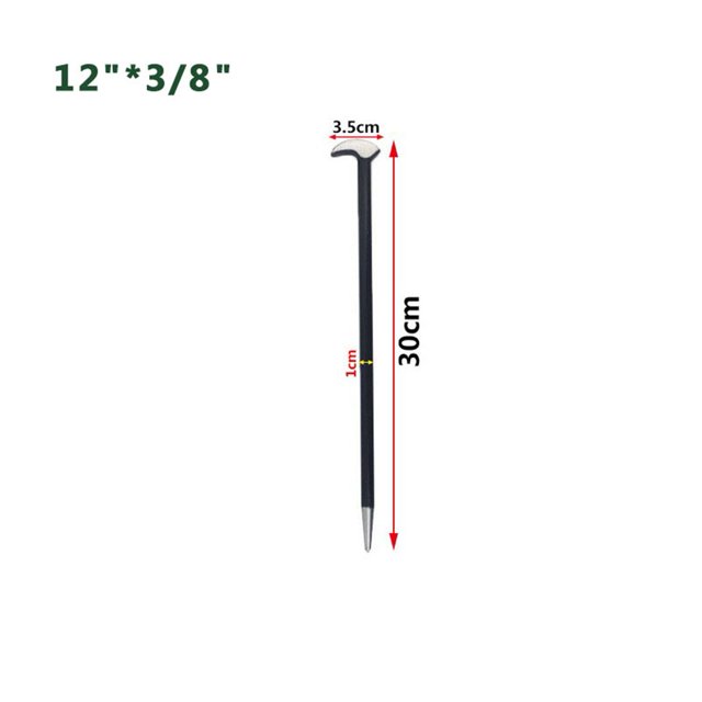 Lefu Double-Ended Nail Puller Multifunctional Nail Remover Tool Carbon Steel Crowbar