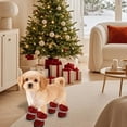 thumbnail image 4 of Winter Thermal Boots for Small and Medium with Reflective Strips and Durable Rubber Sole Protectors for Indoor Outdoor Use, 4 of 6