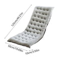 thumbnail image 3 of xaoyunyn Super Soft Comfy Rocking Chair Cushions for Indoor Outdoor Recliners Suit for Garden,Patio,Home,Office Use with Easy Maintenance and High Back, 3 of 6