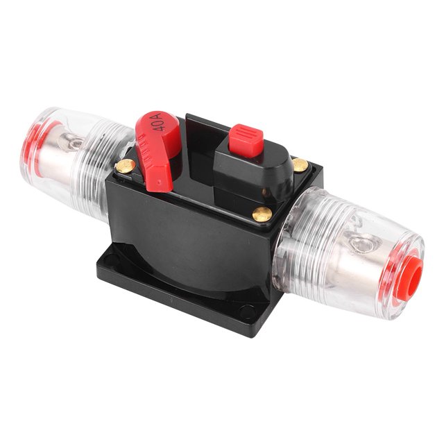 Car Fuse Holder,Car Truck Audio Amplifier Audio Circuit Breaker Reset Circuit Breaker Enhanced Durability