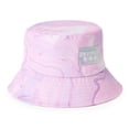 thumbnail image 1 of Justice Girls' Iridescent Logo Patch Bucket Hat, 1 of 2