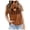 Brown, variant on LUOGENLI Female T-shirts for Womens Women's Theme Short Sleeve T Shirt Spellbinding Witchy Style Vintage T-shirts for Women Graphic Tee Summer Clothes Brown XL