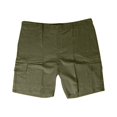 thumbnail image 3 of EOYWHK Cotton Linen Shorts for Men Straight Leg Shorts Soft Comfy Solid Color Sleepwear Bottom, 3 of 4