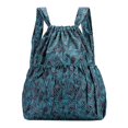 thumbnail image 4 of XZNGL Womens Large Capacity Flower Ethnic Style Waterproof Nylon Shoulders Backpacks, 4 of 8