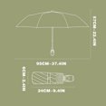 thumbnail image 3 of Ovzne Lightweight And Compact Sunshade Umbrella Sunshade Umbrella Very Suitable For Travel Portable Sunshade Umbrella Outdoor Sunshade Umbrella On Clearance, 3 of 6