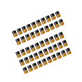 thumbnail image 1 of facefd 50x Refillable Glass Bottles Durable Mini for Fragrance Samples 1ml Conjoined Plug, 1 of 9