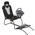 thumbnail image 1 of BeesClover Racing Wheel Stand, Foldable Simulator Cockpit for Logitech G923/G920/G29 & Thrustmaster, Adjustable Steering Wheel & Pedal Mount, Compatible with Fanatec, Hori, 1 of 9
