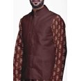 thumbnail image 4 of Atasi Ensemble Kurta Pyjama Ethnique Classique à Manches Longues Imprimé pour Hommes Tenue Décontractée, 4 of 5
