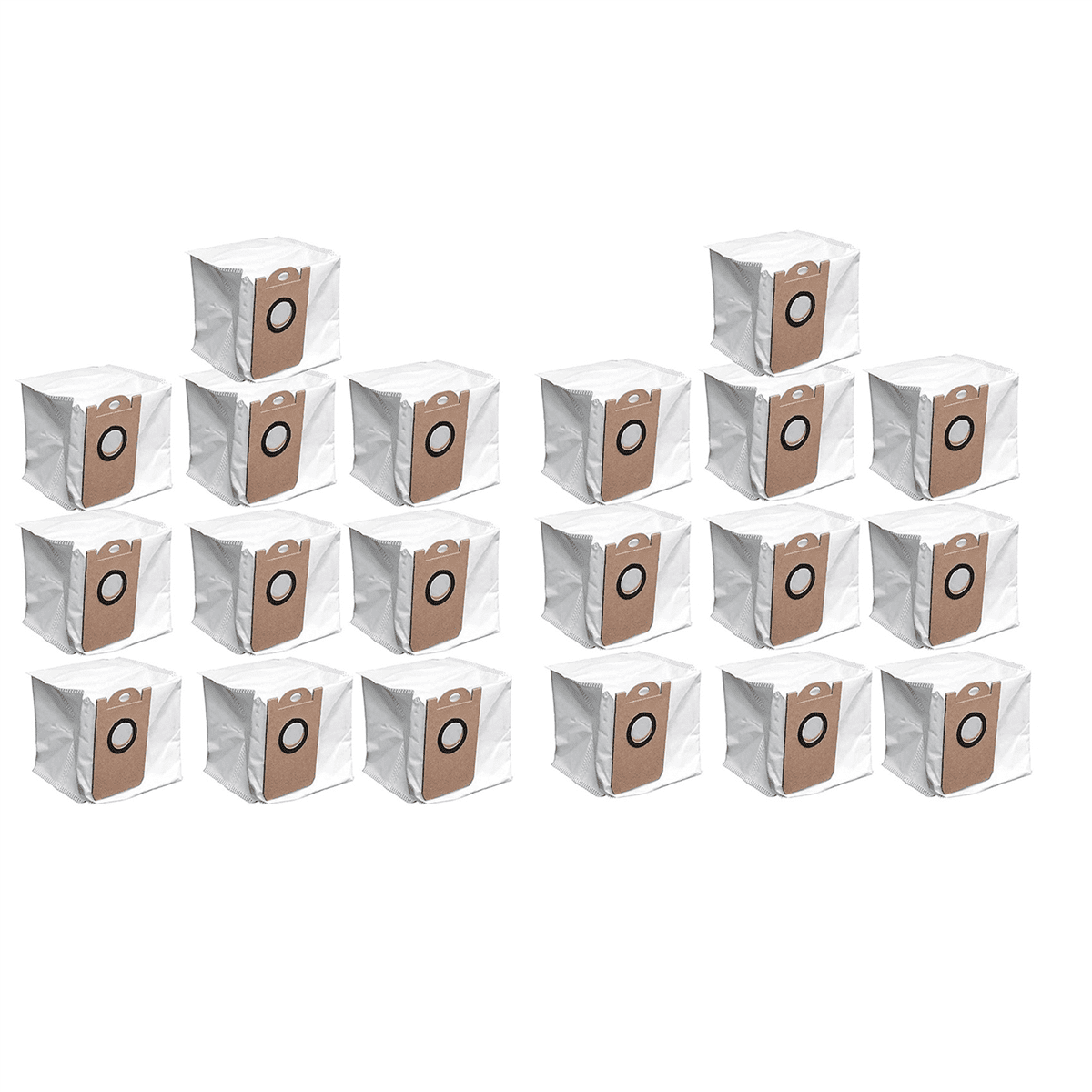 20 Pack Dust Bags for M7 Pro M8 Pro Robot Vacuum Cleaner Dedicated Dust Bags Replacement Accessories Parts