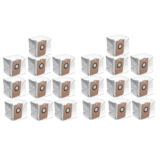 20 Pack Dust Bags for M7 Pro M8 Pro Robot Vacuum Cleaner Dedicated Dust Bags Replacement Accessories Parts