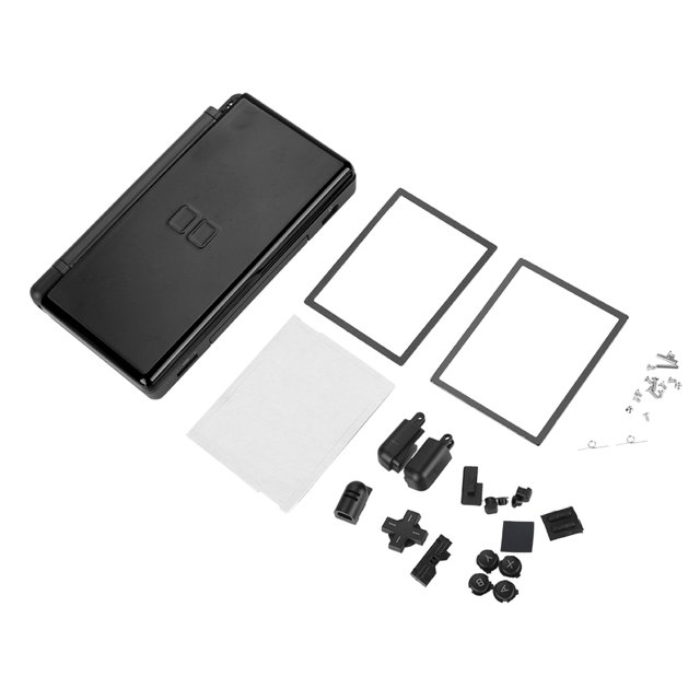 Vobor-CA NEW NDSL Game Machine Shell Replacement Kit Black White Red Blue