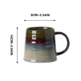 thumbnail image 2 of TIMIFIS A Mug Ceramic Gradient Coffee Cup Mug Coffee Cups Kitchen Gadgets, 2 of 5