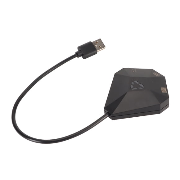 Adaptateur Clavier Souris, Adaptateur de Manette de Jeu Portable Prêt à l'Emploi Connexion par Câble Stable Mappage Personnalisé Améliore le Plaisir de Jeu pour Console de Jeu