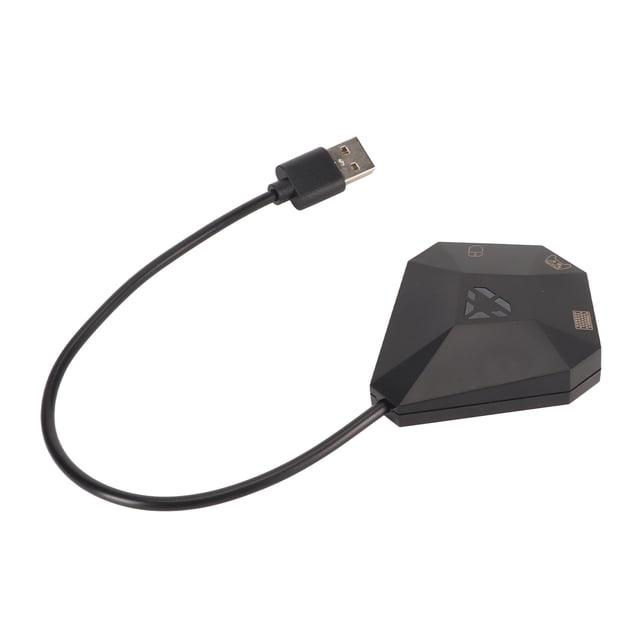 Adaptateur de Manette de Jeu, Bouton de Réinitialisation d'Adaptateur Clavier Souris Portable et Durable pour Console de Jeu