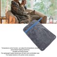 thumbnail image 4 of Heated Blanket, Electric Blanket, Heating Blanket, USB Heated Blanket with Temperature Control Mutipurpose Electric Heated Throw Warm Cozy Knee Heating Blanket Home Office, 4 of 7