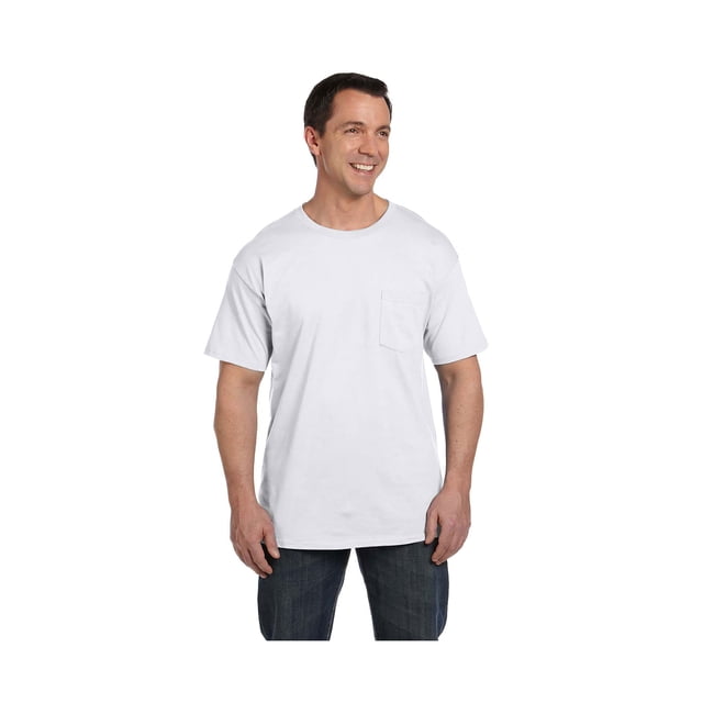 Hanes - T-Shirt à Poche Beefy-T