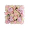 thumbnail image 4 of Dvkptbk Plastic Flower Wall Decoration Simulation Flower Wall Wedding Decoration Artificial Flowers Rose Wall Flowers Wedding Flowers Suitable for Multi-Scene Flower Wall Home Decor, 4 of 4