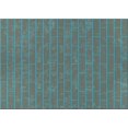 thumbnail image 1 of Ahgly Tapis Rectangulaire Lavable en Machine Intérieur Transitionnel Gris, 5 Pieds x 8 Pieds, 1 of 7