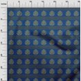 thumbnail image 2 of oneOone Cotton Silk Fabric Leaves & Lotus Block Decor Fabric Printed BTY 42 Inch Wide, 2 of 4