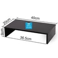 thumbnail image 3 of Duramex (TM) Support Surélevé pour Moniteur d'Ordinateur, Support pour Moniteur de 16 Pouces de Large, Gain de Place, 3 of 4