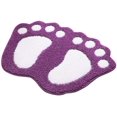 thumbnail image 3 of Cute Foot Pads Soft Microfiber Bathroom Rug Non Slip Doormat Cute Large Doormat Absorbent Carpet for Bedroom Kitchen Carpet, 3 of 7