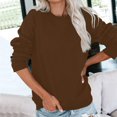 thumbnail image 1 of Hauts pour Femmes Manches Longues Amples Décontractés Tunique Plissée Boutonnée Imprimé Halloween Vert Armée L, 1 of 6
