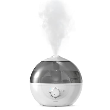 Homedics® Ultrasonic Cool Mist Humidifier with Night Light & 360 degree Adjustable Mist Control
