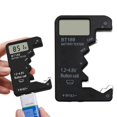 thumbnail image 1 of Digital Battery Tester Black, Lcd Battery Tester Battery, Home and Kitchen, 1*Digital Battery Tester, By Meiiso, 1 of 9