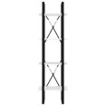 thumbnail image 3 of vidaXL 4-Tier Book Cabinet White 40x30x140 cm Engineered Wood, 3 of 4