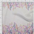 thumbnail image 1 of oneOone Cotton Poplin Fabric Dot & Leaves Panel Print Sewing Fabric BTY 56 Inch Wide, 1 of 3