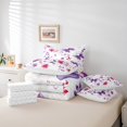 thumbnail image 5 of YST Ensemble Douillette Grand 7 Pcs avec Draps, Floral Butterfly, Polyester, Type Douillette et Housse de Couette, Format Grand, 1 Unité, 5 of 5