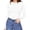 White, variant on Women's Round Neck Long Sleeve Bodysuit Sexy Jumpsuit Pajamas Sleepwear Loungewear