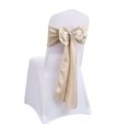 thumbnail image 1 of Set of 10 Chair Decorative Satin Sashes Bow Designed for Wedding Events Banquet Home Kitchen Decoration, 1 of 5