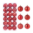 thumbnail image 3 of Matoen12 72PCS Christmas Tree Ball Bauble Hanging Home Party Ornament Decor 4CM, 3 of 5
