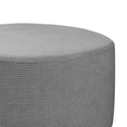 thumbnail image 2 of Housse Extensible pour Pouf Rond Housse de Repose-Pieds Amovible Housses de Repose-Pieds - Gris 23gris, 2 of 8