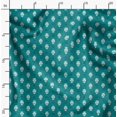 thumbnail image 2 of Soimoi Polyester Crepe Fabric Fleur_de_lis Damask Printed Fabric 1 Yard 52 Inch Wide, 2 of 6