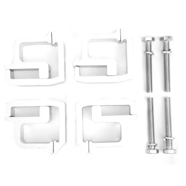 Montage de Coquille de Camionnette, 4 Pcs Accessoire de Camion Capuchon de Camion Pinces Confort Ultime