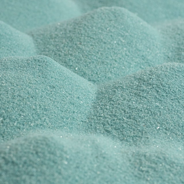 Sandtastik Classic Colored Sand , Aqua - 10 lb