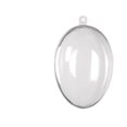 thumbnail image 2 of 5pcs Plastic Oval Egg Shape Hollow Ball Transparent Egg Candy Box Wedding Decor, 2 of 9