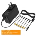 thumbnail image 4 of Guitar Pedal Power Supply 9V 850mA AC Adapter with 5-Way Chain Cable and 2 m Cord Tip-Negative Barrel Connector, 4 of 9