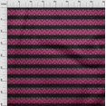 thumbnail image 3 of oneOone Coton Popeline Tissu Imprimé Floral & Chevron 56 Pouces de Large, 3 of 4