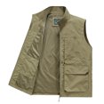 thumbnail image 1 of Grrvtrz Mens Outdoor Work Photo Cargo Safari Fishing Travel Vest Jacket Multi Pockets, 1 of 3