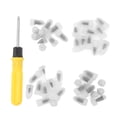 thumbnail image 1 of Tire Repair Rubber Nail,40 Pcs Vacuum Tire Car Tire Repair Nails Kit Tire Repair Rubber Screws Breakthrough Technology, 1 of 5