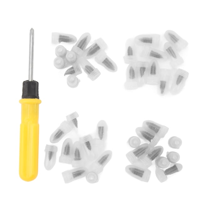 Tire Repair Rubber Nail,40 Pcs Vacuum Tire Car Tire Repair Nails Kit Tire Repair Rubber Screws Breakthrough Technology