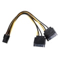 thumbnail image 4 of Ax Gear Dual SATA Power to 6Pin PCI-E Cable Converter for PCI Express Video Card (New), 4 of 6