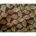 thumbnail image 4 of oneOone Silk Tabby Fabric Leaves & Floral Block Print Fabric By The Yard 42 Inch Wide, 4 of 4
